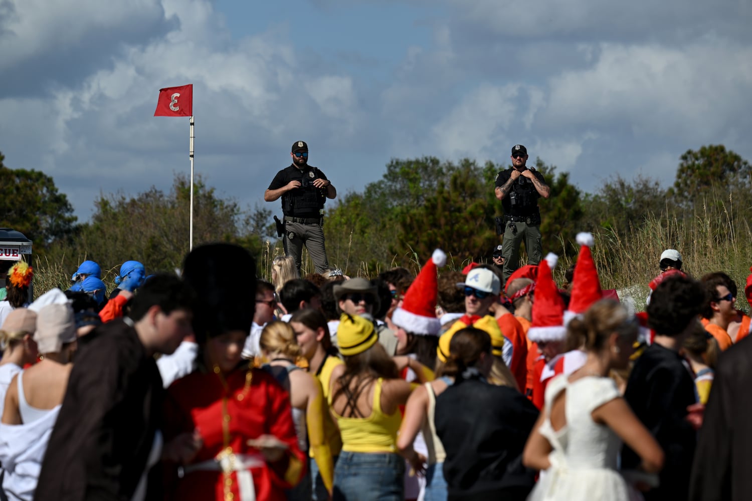 Frat Beach ahead of Georgia Florida game