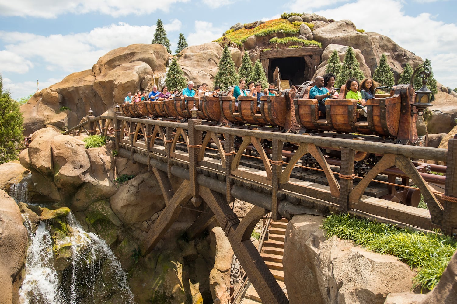 Seven Dwarfs Mine Train at Walt Disney World