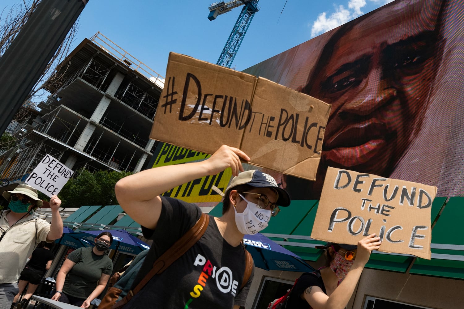 PHOTOS: Protesters gather in Atlanta over Friday’s police shooting