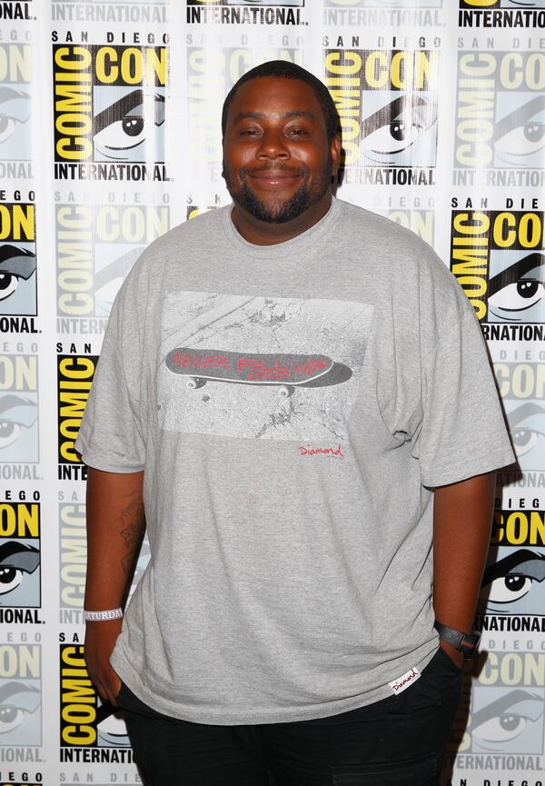 SAN DIEGO, CA - JULY 20: Actor Kenan Thompson attends "The Awesomes" Comic-Con panel at Hilton Bayfront on July 20, 2013 in San Diego, California. (Photo by Joe Scarnici/Getty Images for Hulu) Kenan Thompson is now a daddy. CREDIT: Getty Images