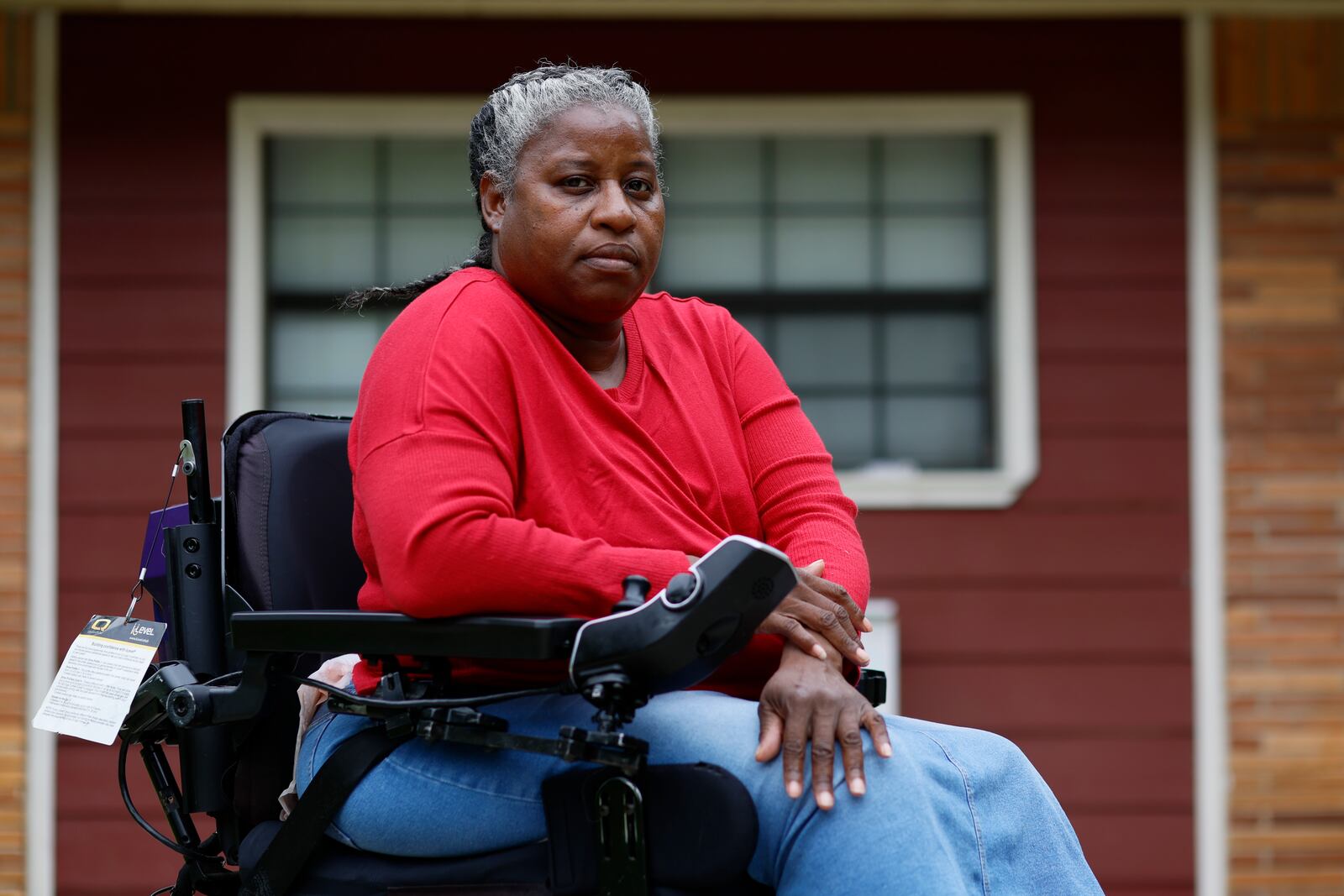 Sandra Reese says "I really didn't have a lot of help" in raising her 10 children. Her son Marcus Battle was removed from her household when he was in fifth grade and spent a year in the state’s foster care program before returning to his birth family. Miguel Martinez/miguel.martinezjimenez@ajc.com
