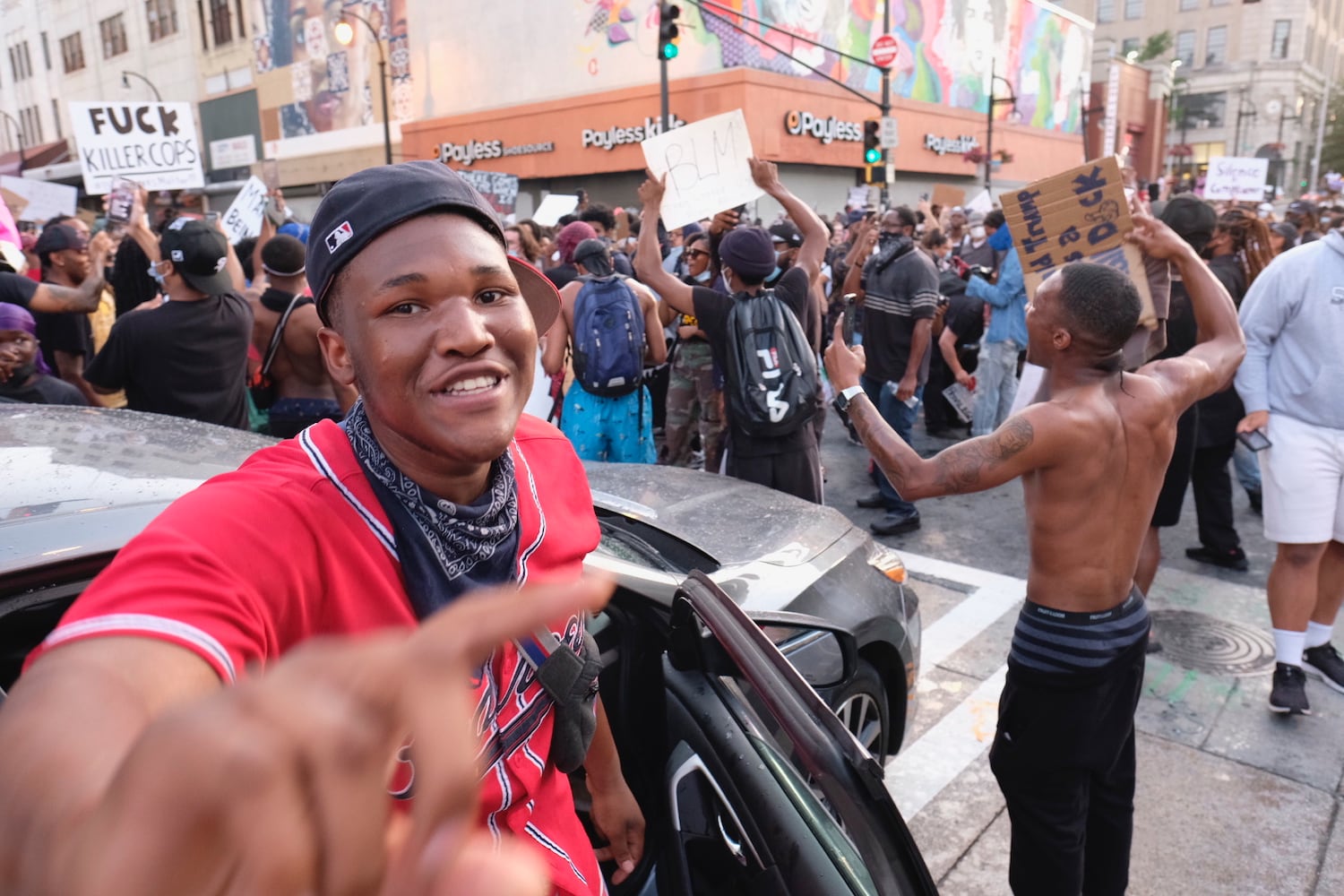 PHOTOS: Protesters gather across metro Atlanta