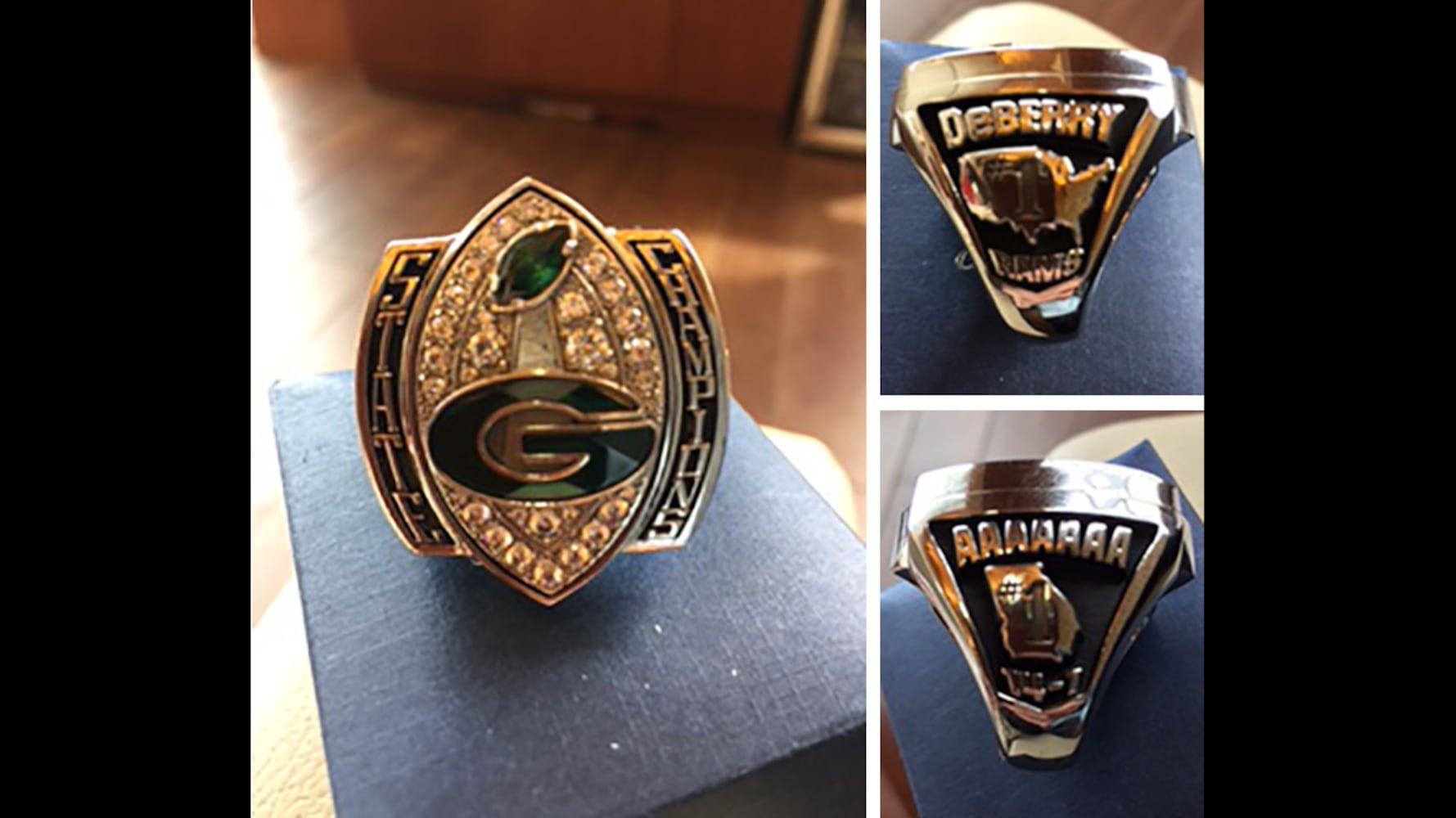 Georgia high school championship rings