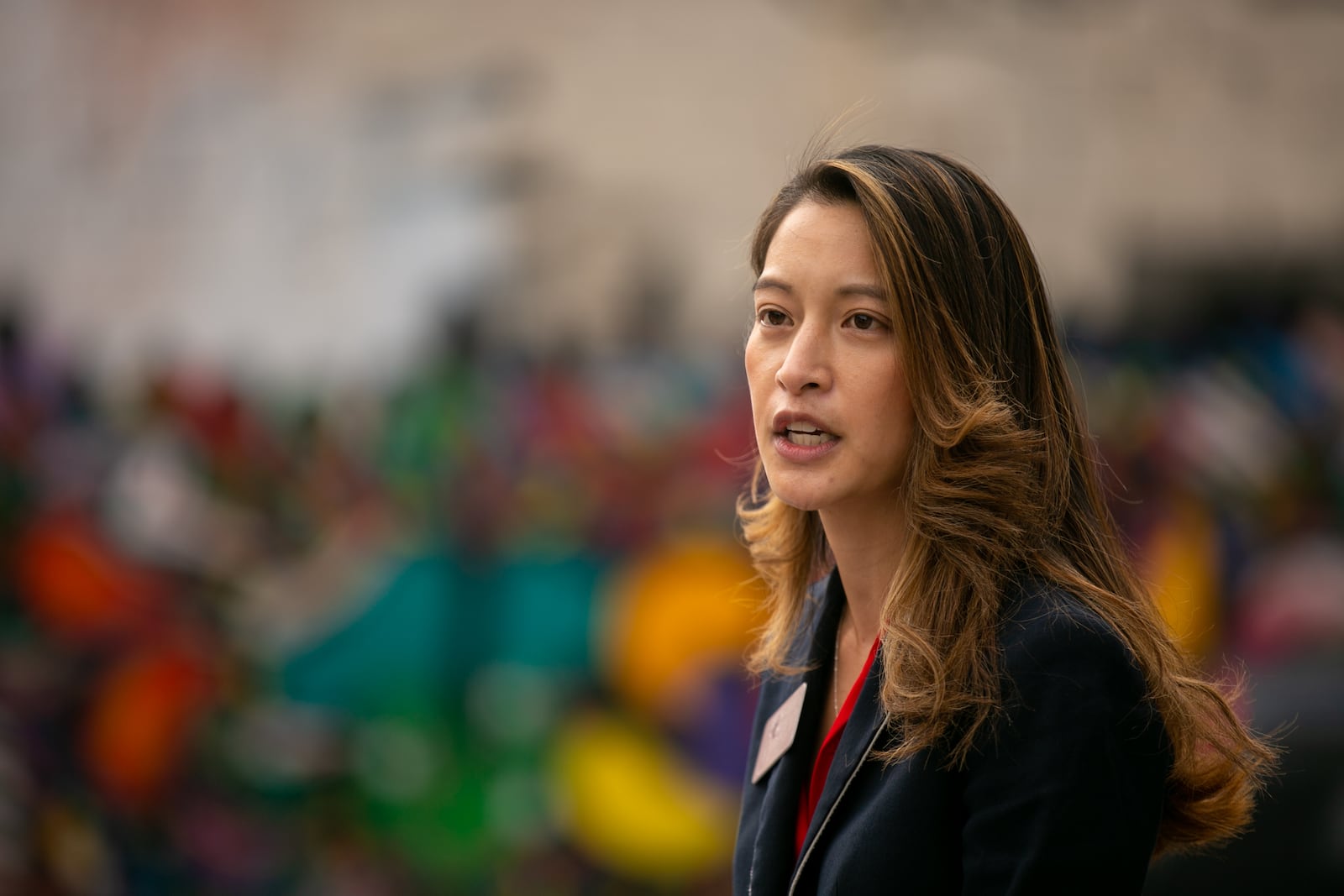 State Rep. Bee Nguyen is Democratic gubernatorial candidate Stacey Abrams' choice in Tuesday's runoff for secretary of state. (Rebecca Wright for the Atlanta Journal-Constitution)