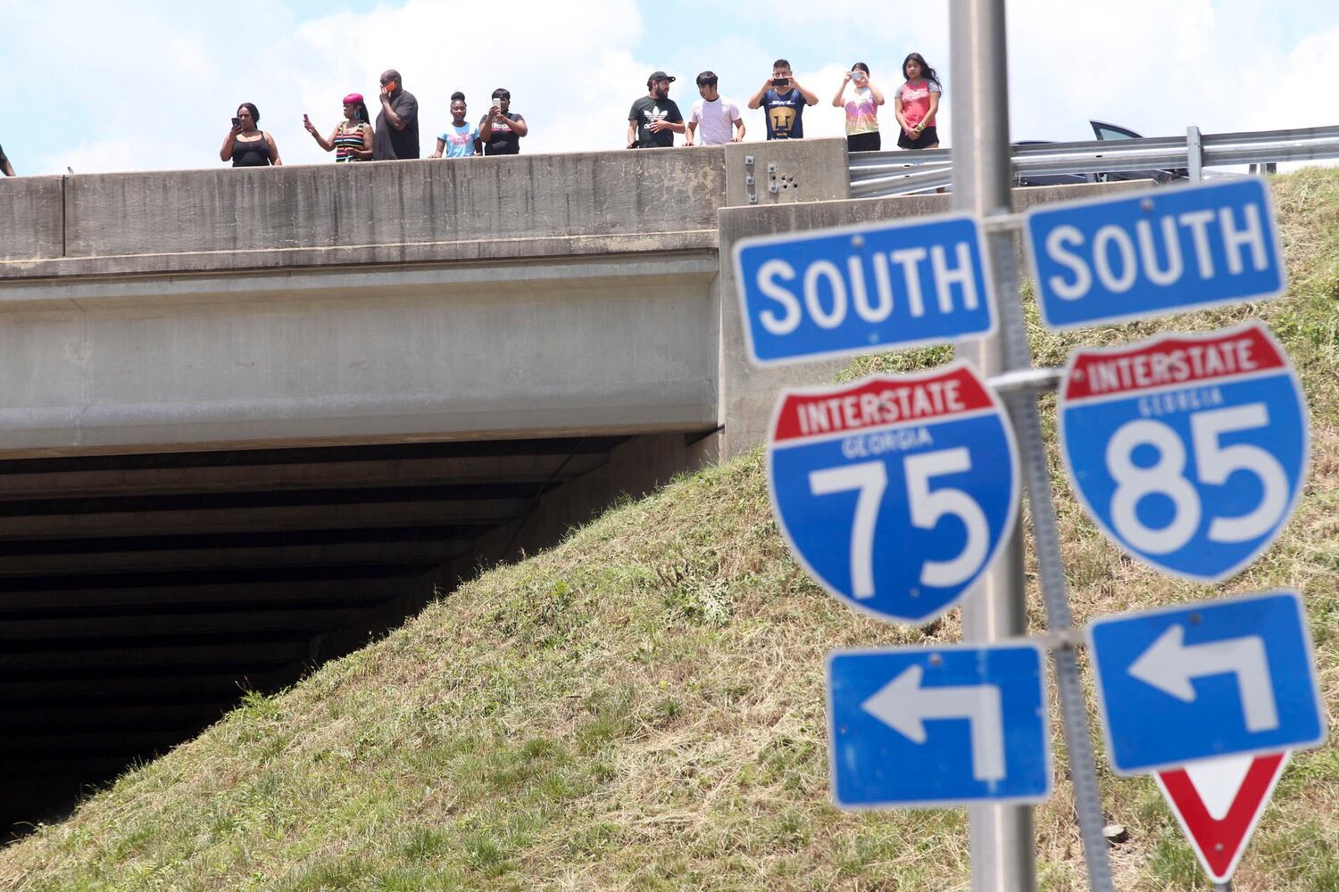 PHOTOS: Protesters gather in Atlanta over Friday’s police shooting