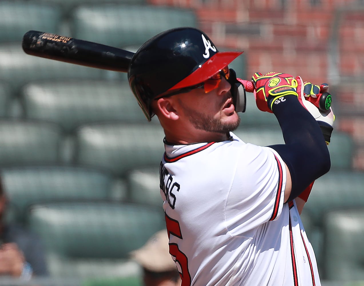 Photos: Braves end skid, beat the Cardinals