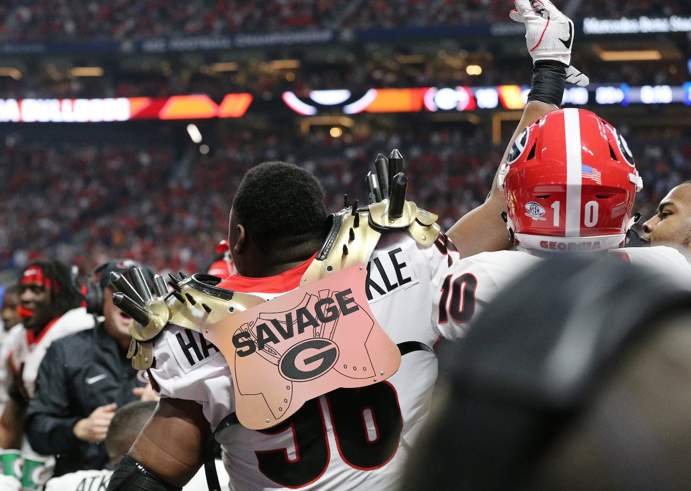 Photos: Georgia handles Auburn in rematch, wins SEC title