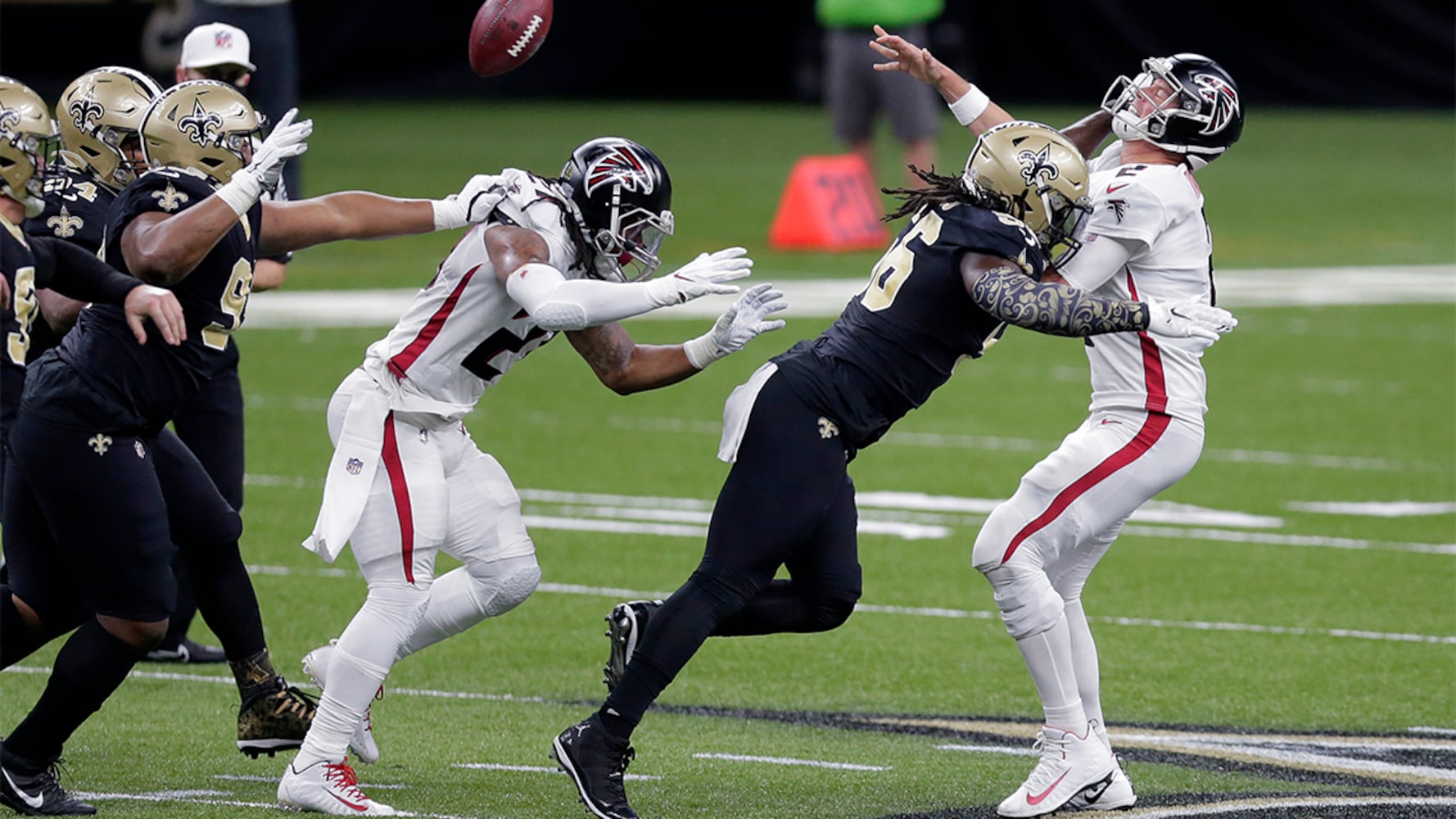 Falcons at Saints