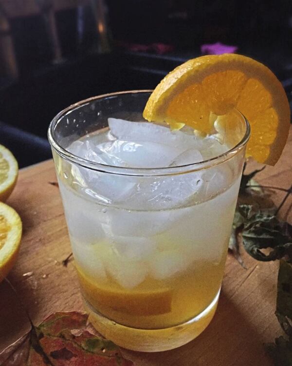 Maple-Bourbon Smash (Gretchen McKay/Pittsburgh Post-Gazette/TNS)