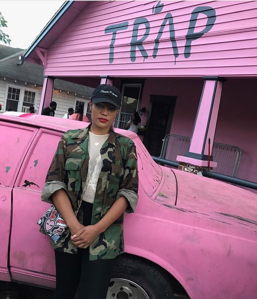 Photos: Atlanta pink trap house