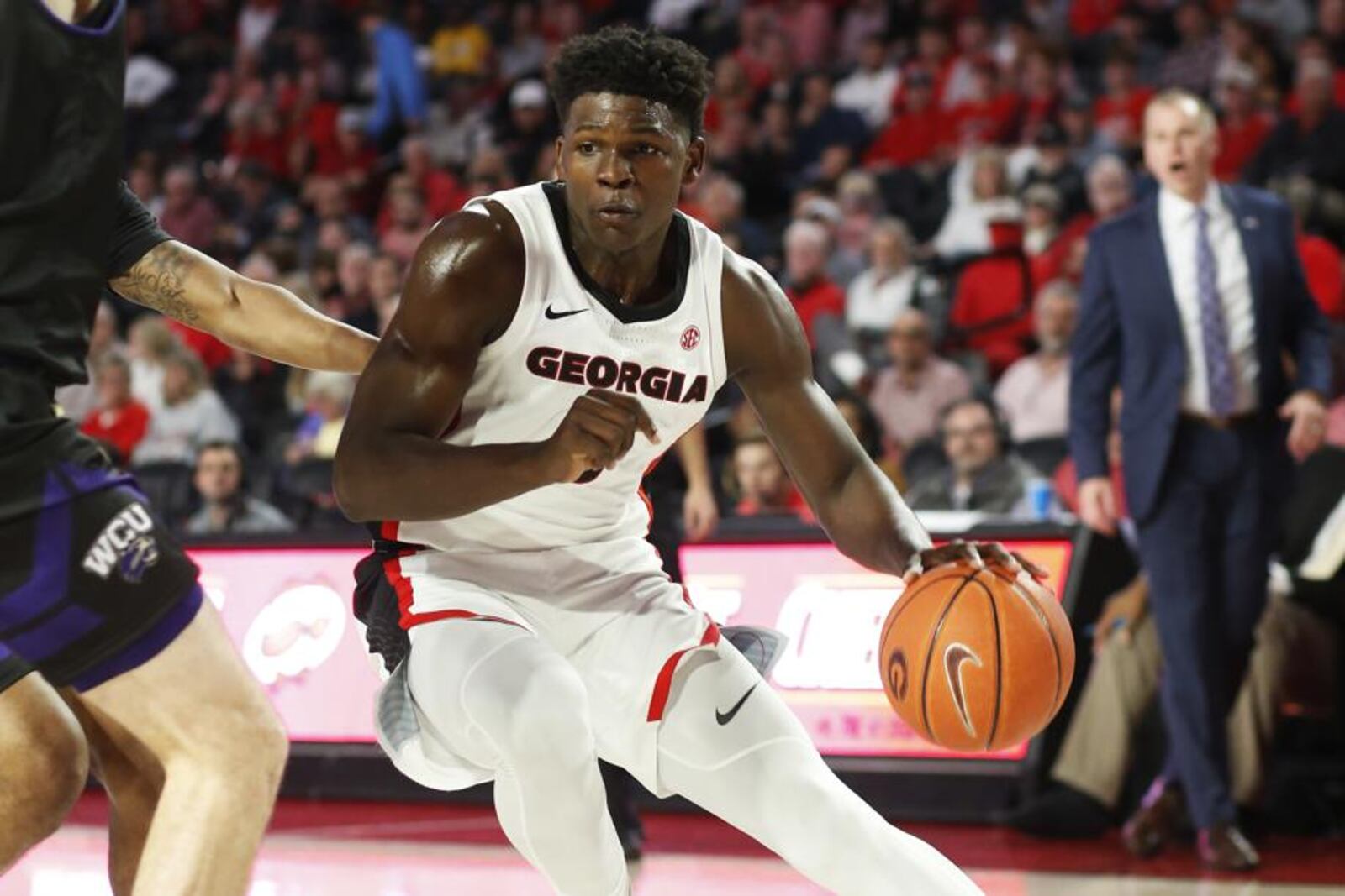 Georgia's Anthony Edwards. (Joshua L. Jones/Athens Banner-Herald via AP)