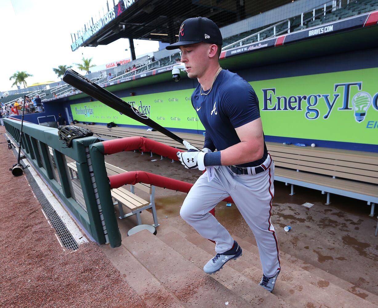 Photos: Position players report to Braves spring training