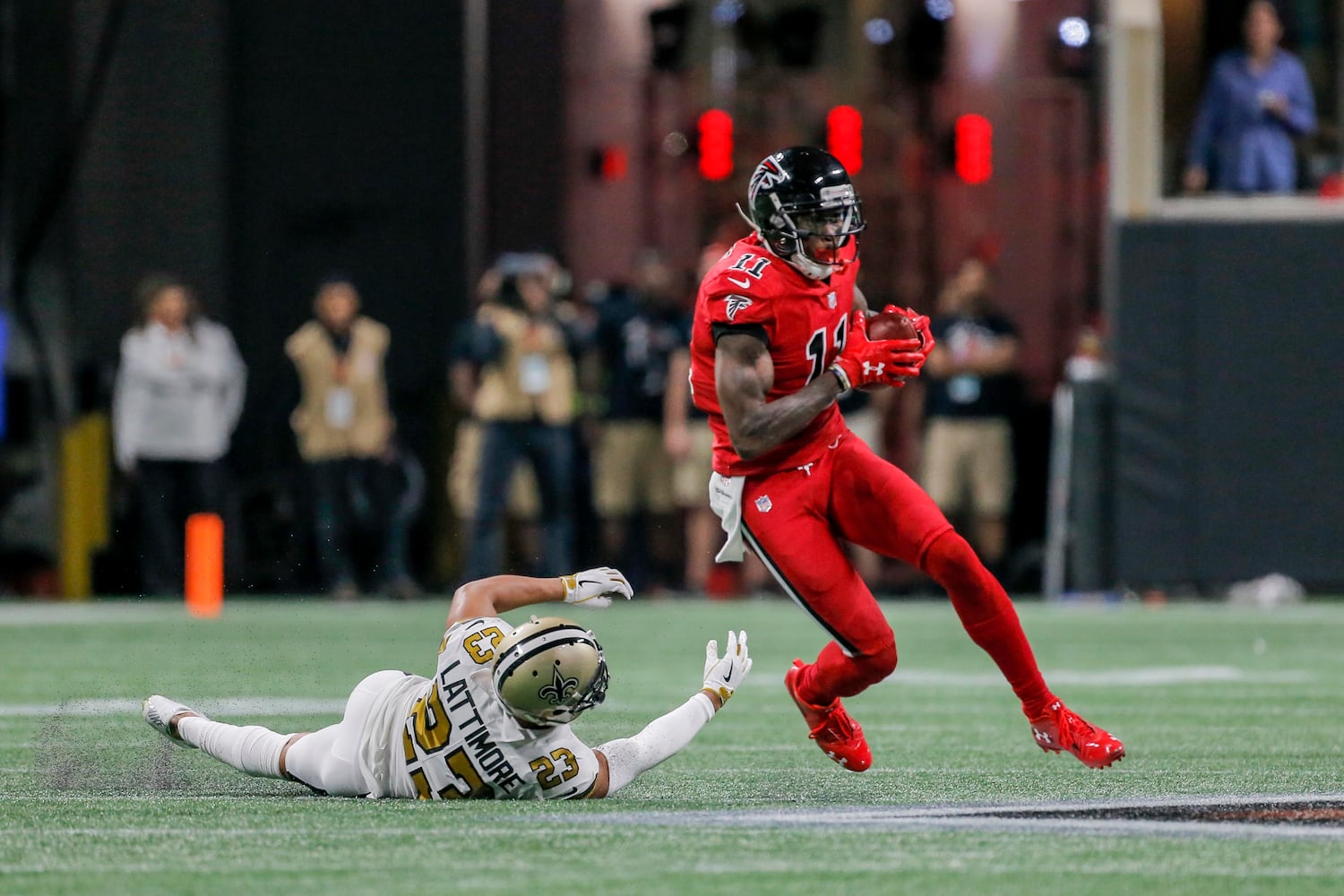 Photos: Falcons seek win over the Saints