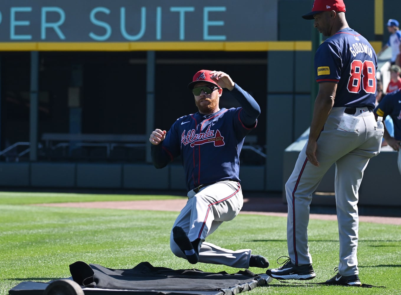 Braves spring training - Day 10