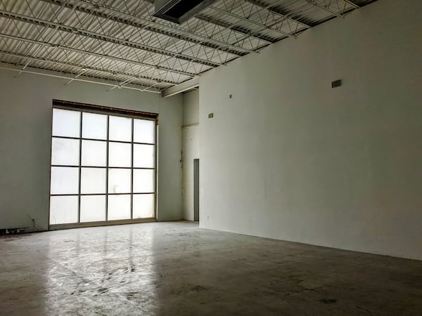 Terminus' new performance space can be flooded with natural light and will have direct access to the TULA parking lot through the smallest of three studios, which can be used as a front-of-house area during events.