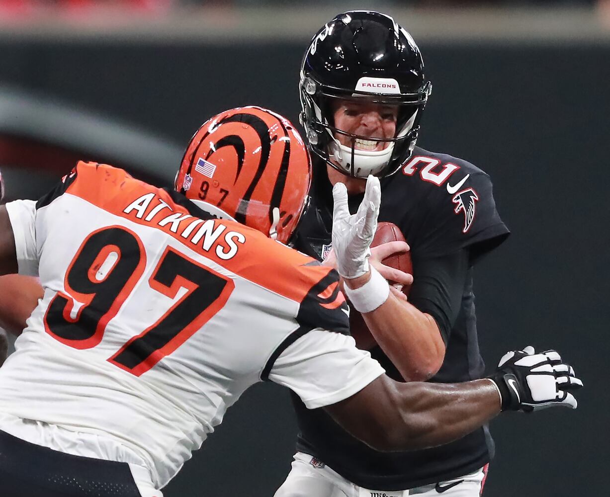 Photos: Falcons fall to Bengals in final seconds