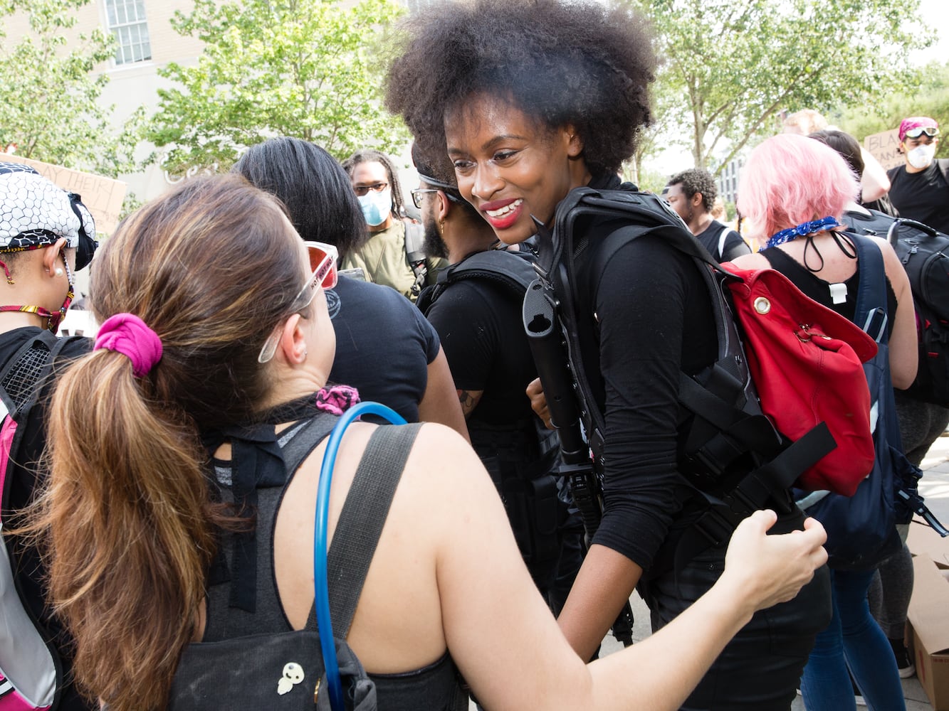 PHOTOS: Protesters gather across metro Atlanta