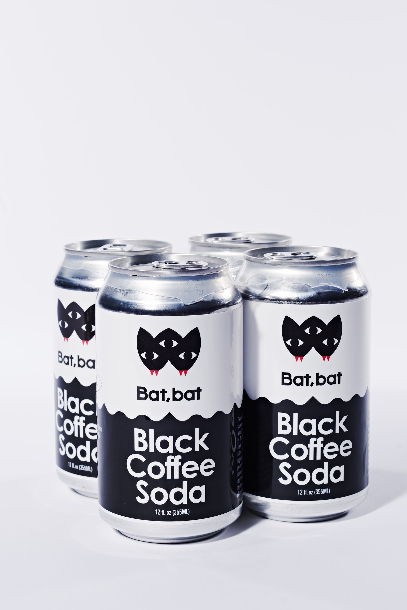 Black coffee soda from Bat, bat. Courtesy of Andrew Thomas Lee