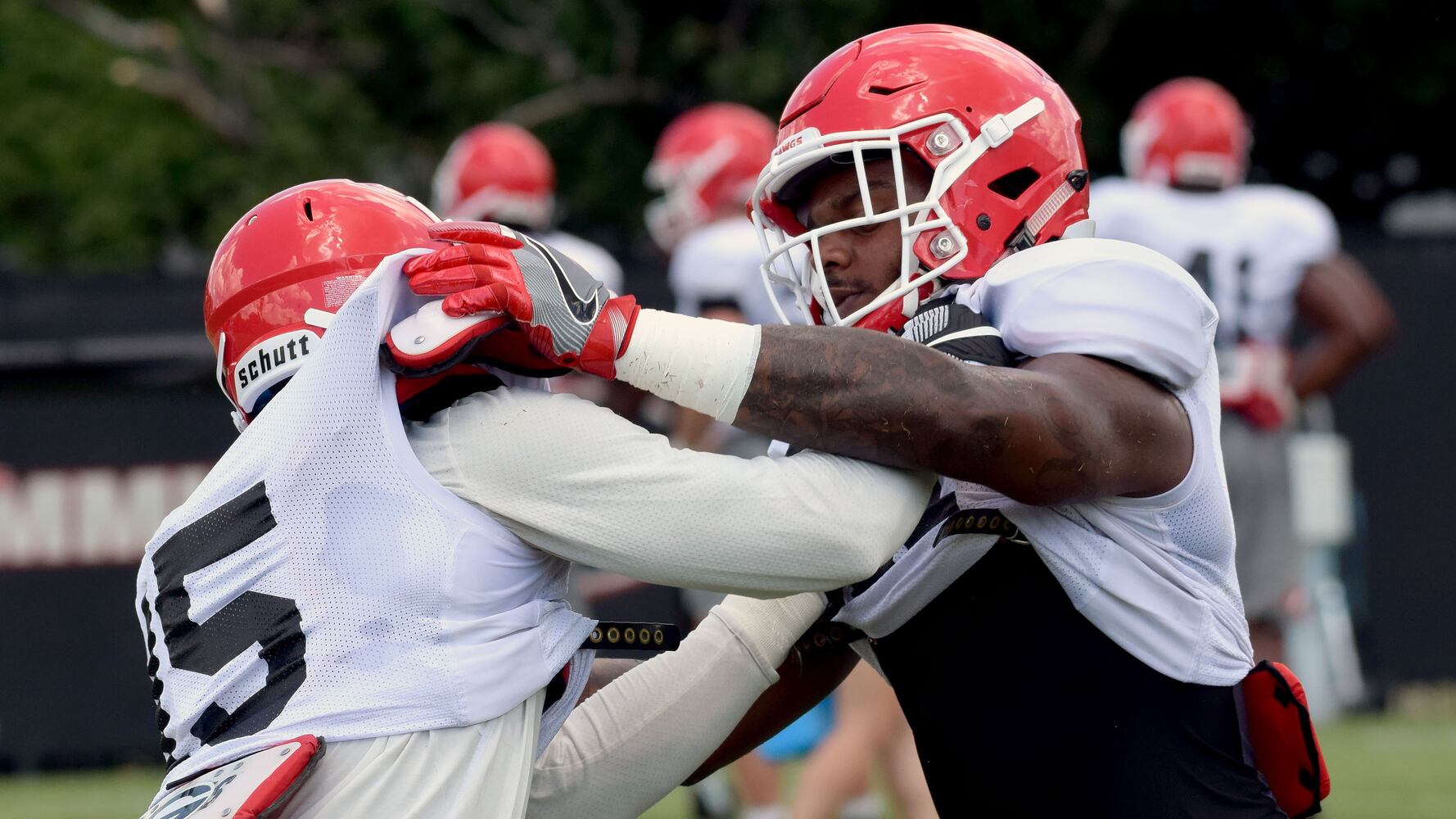 UGA practice: Aug. 6, 2018