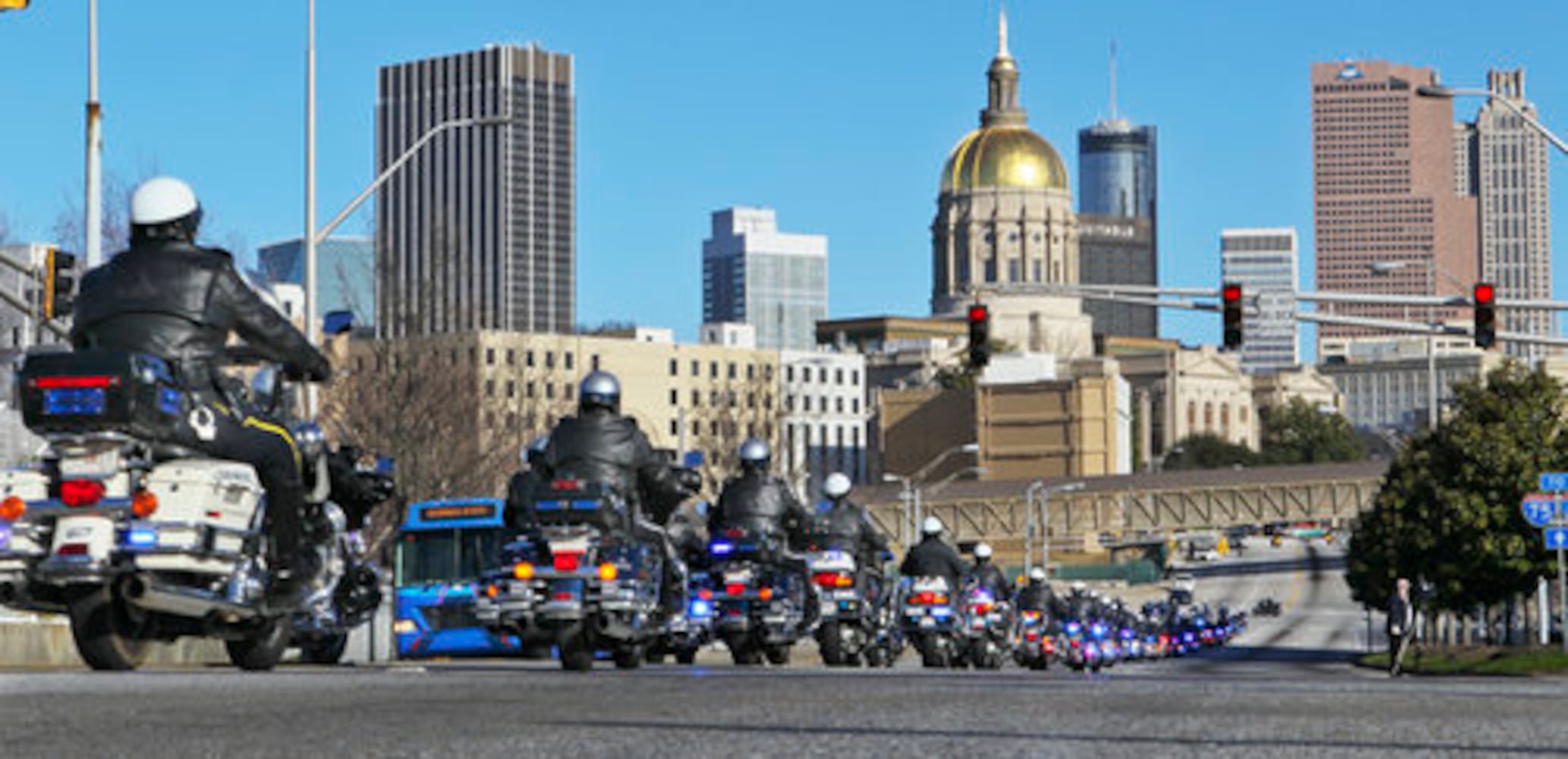 Funeral for Atlanta Police Officer Gail Thomas