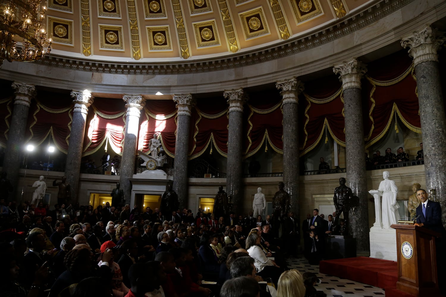 Rosa Parks statue unveiled at the Capitol