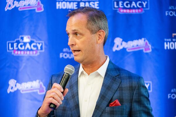 Braves President and CEO Derek Schiller. (Photo courtesy of Kevin D. Liles/Atlanta Braves