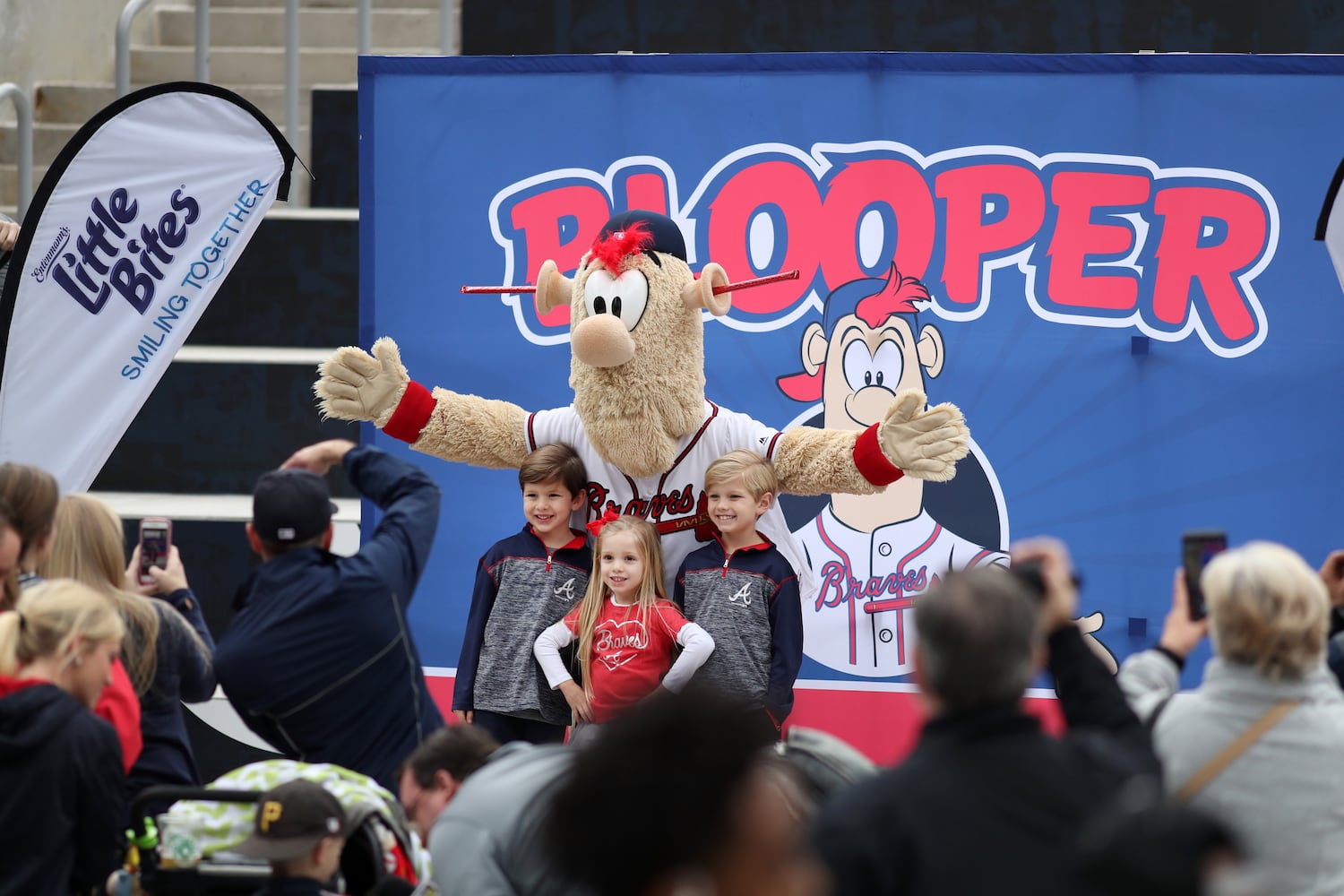 Photos: Braves’ new mascot, Chop Fest