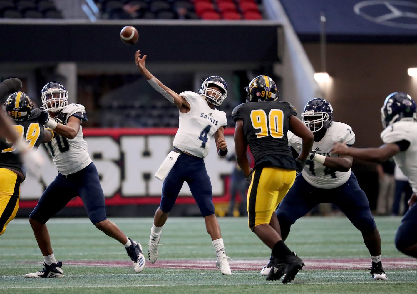 Photos: Day 1 of HS state title games at Mercedes-Benz Stadium