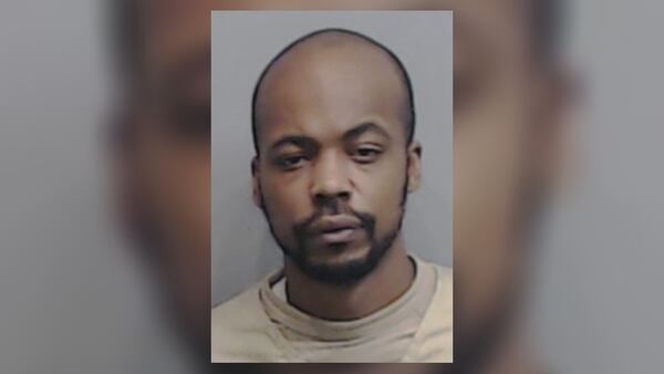 This is Demario Franchot Thornton's most recent mug shot after being booked into the Fulton County Jail in December 2017.