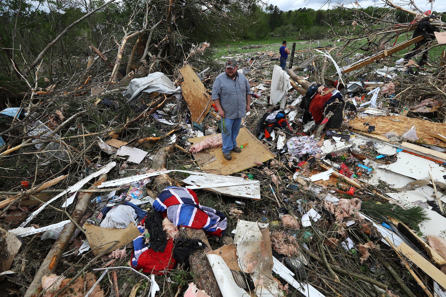 Photos: Tornadoes, violent storms rip through Georgia