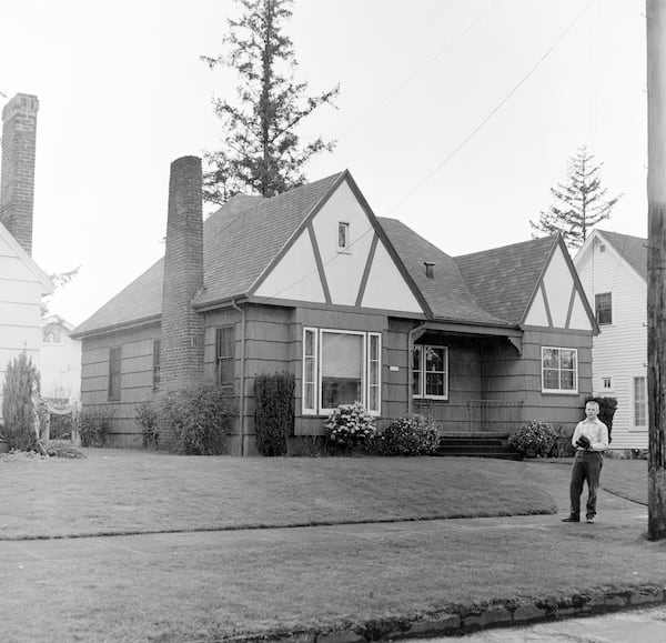 FILE - The home of the missing Ken Martin family in Portland, Ore., April 2, 1959. (AP Photo, File)