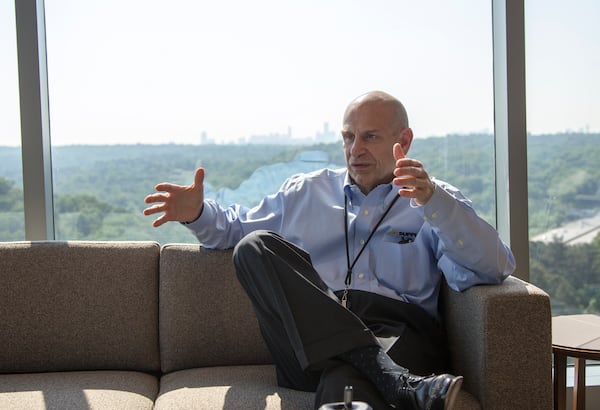 Joe DeAngelo, CEO of HD Supply, at the new HD Supply building in Atlanta, Georgia, on Friday, May 11, 2018. (REANN HUBER/REANN.HUBER@AJC.COM)