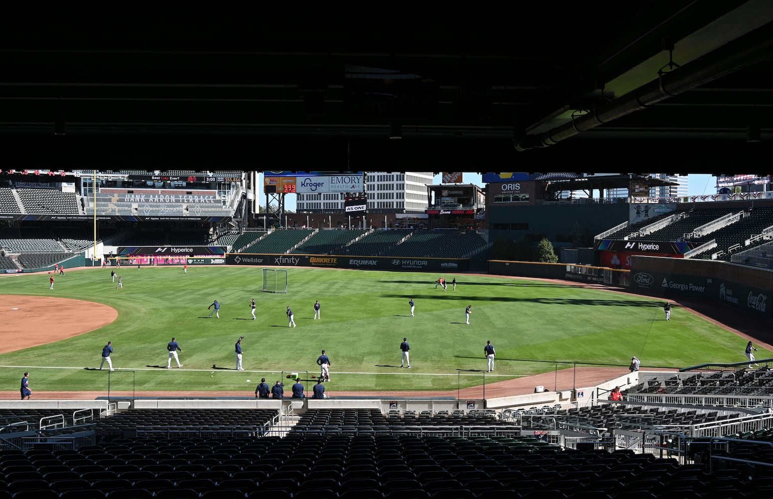 Game 2 of NLDS - Braves vs. Phillies