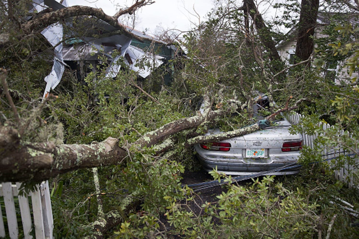 Photos: Hurricane Michael leaves behind path of destruction