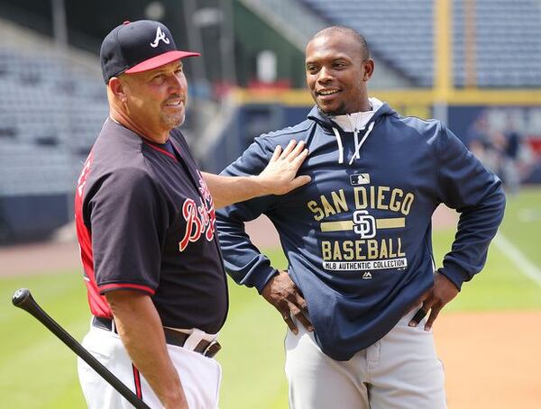 One of these guys got an extension. The other could get traded again. (Curtis Compton/AJC)