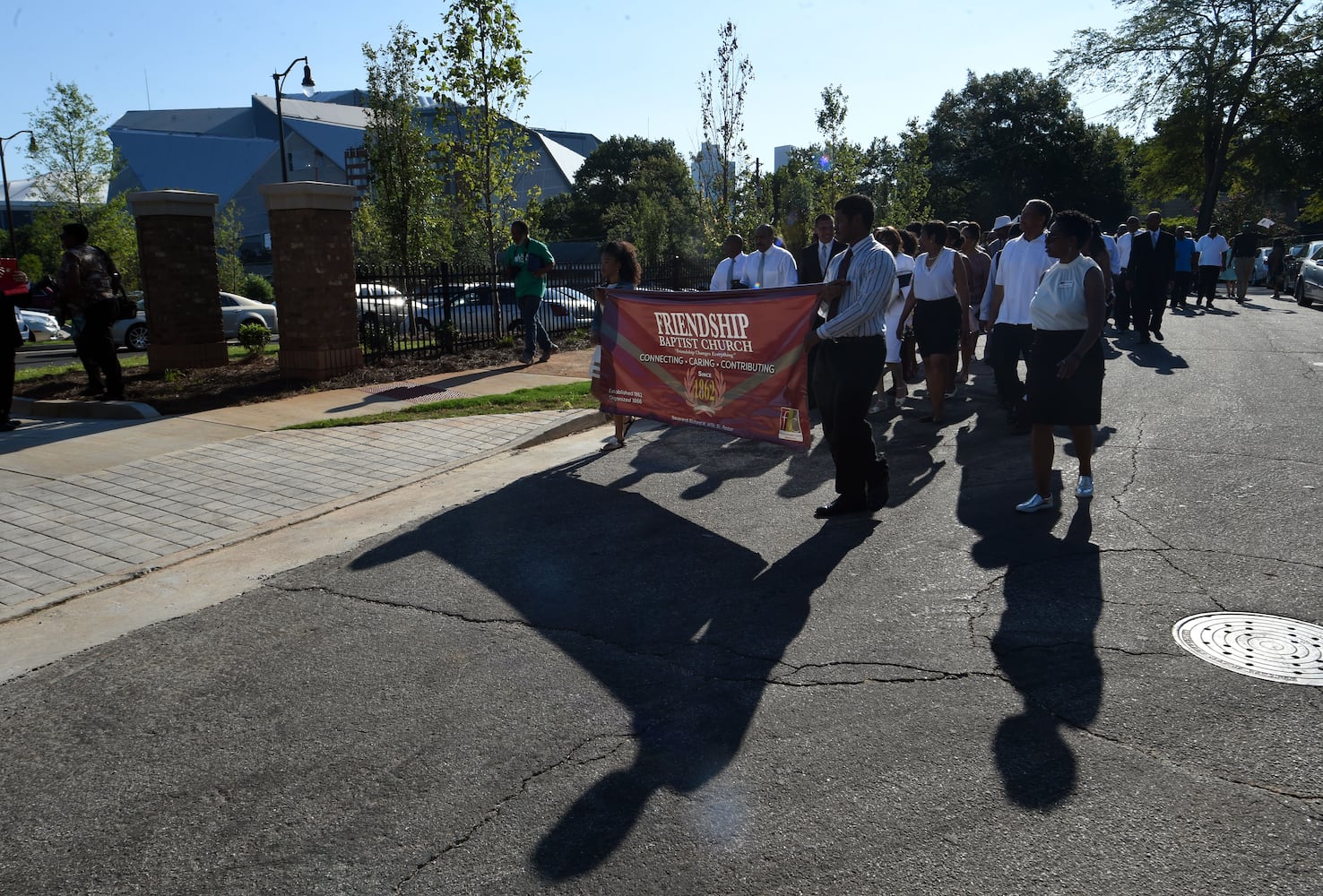 Friendship Baptist Church holds first service in new space