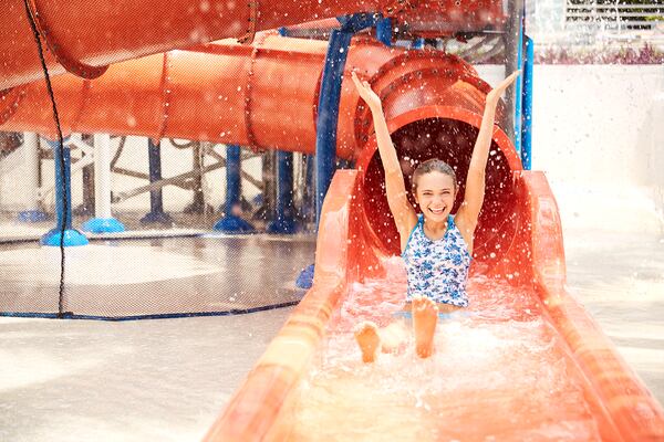 The Dip + Slide attraction at The Diplomat Beach Resort in Hollywood, Florida, has waterslides galore sure to thrill the kids.

Courtesy of The Diplomat Beach Resort