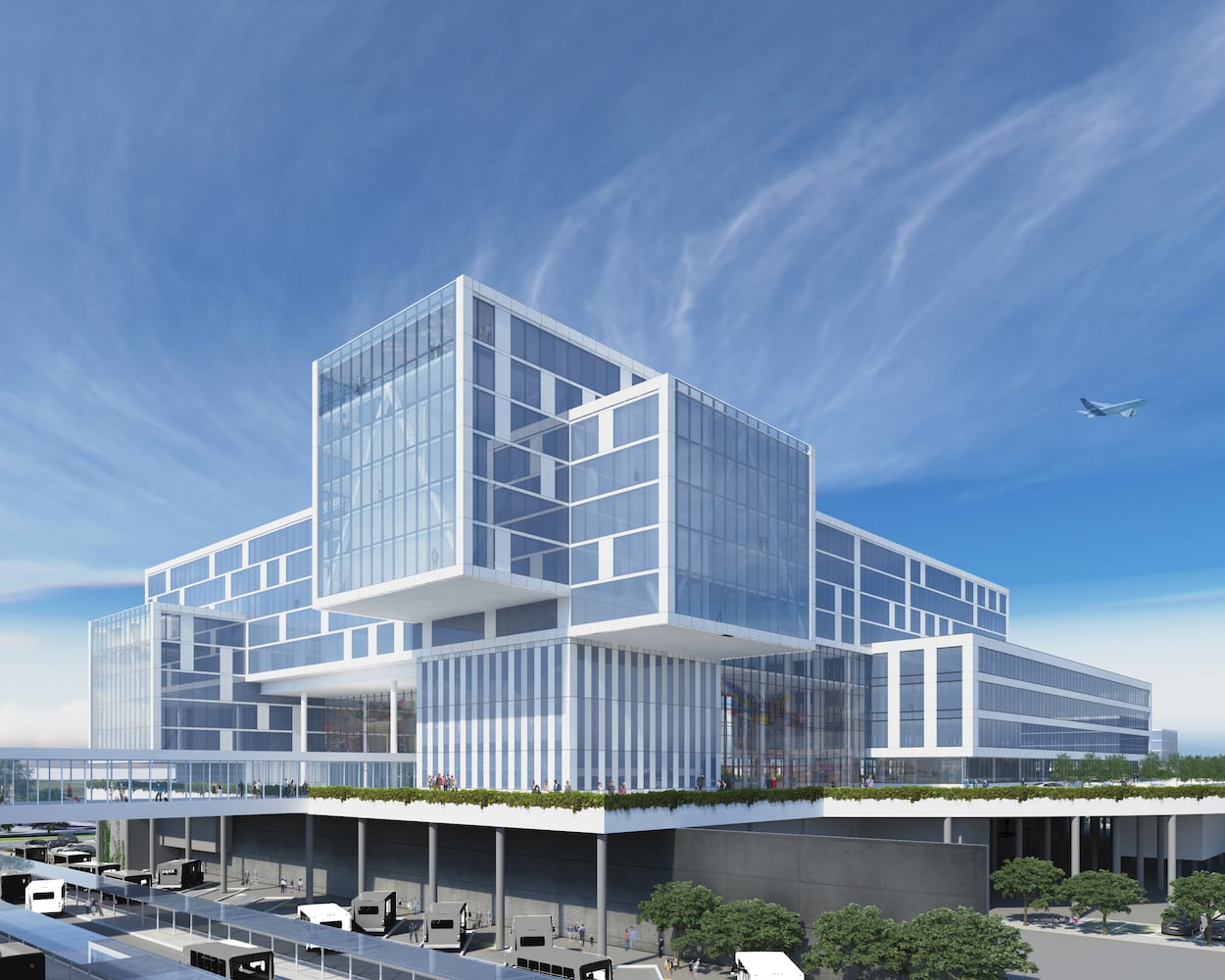 Atlanta airport hotel renderings