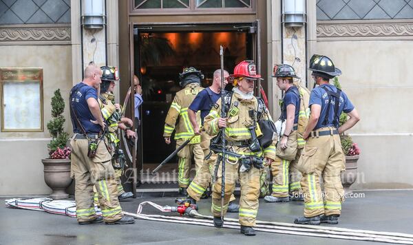 Fire crews were called to Perimeter Mall just before 10 a.m. following a fire in the kitchen of the Cheesecake Factory.