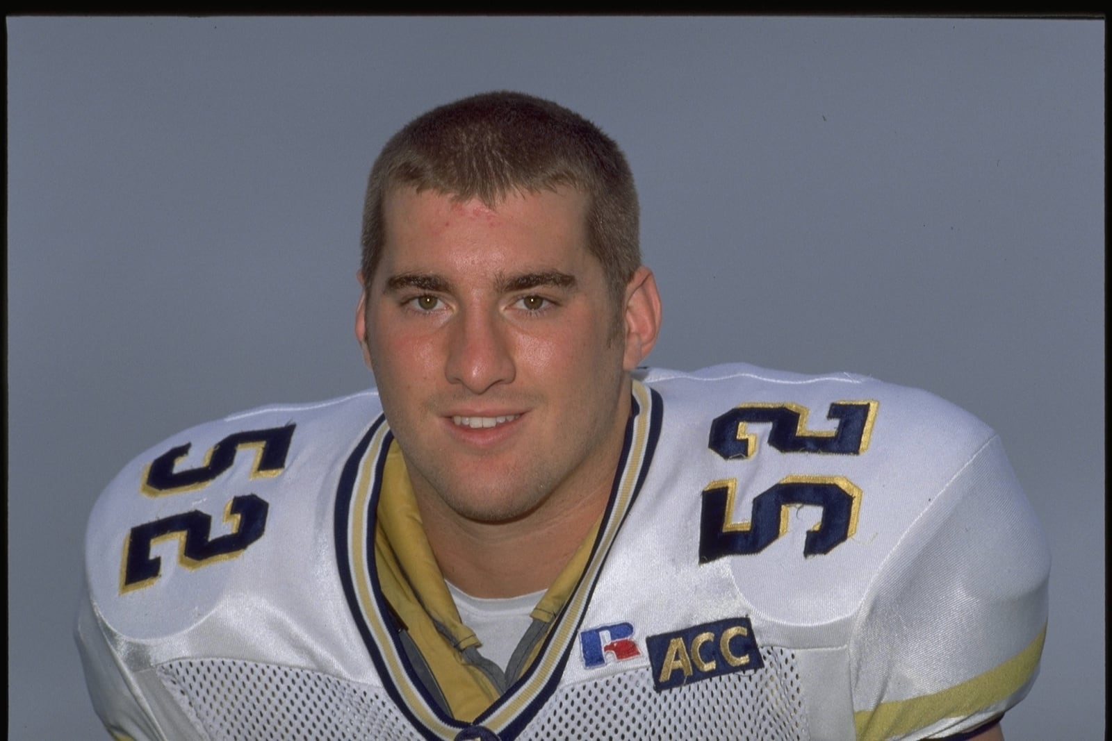 Center Craig Page of the Georgia Tech Yellow Jackets. (Photo courtesy of Georgia Tech Athletics)