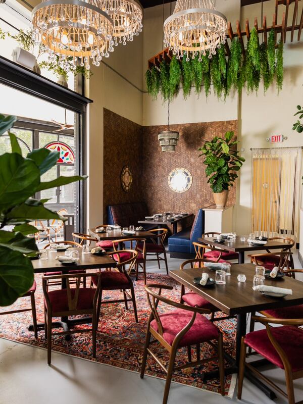 The interior of Yalda / Courtesy of Yalda