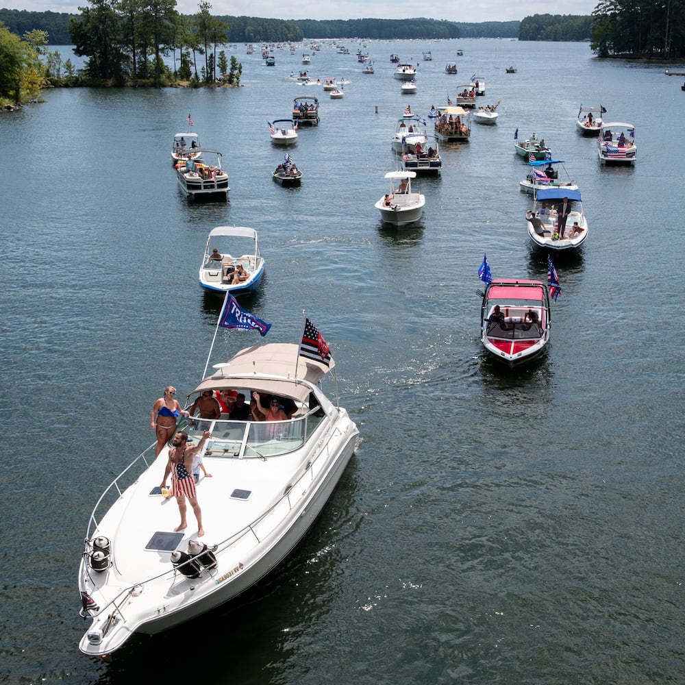 Trump boat parade