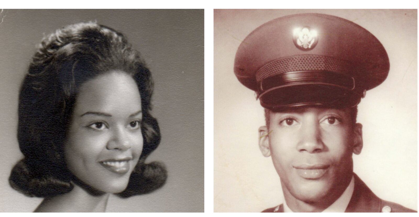  Paula Jarrett, as a student at Fisk University and Morocco Coleman, shortly after being drafted into the United States Army. Courtesy of the Coleman family