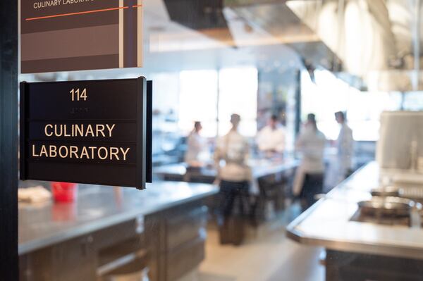 One of several culinary laboratories in the Rane Culinary Science Center.
(Courtesy of T2 Photography/ Thomas Boutwell)