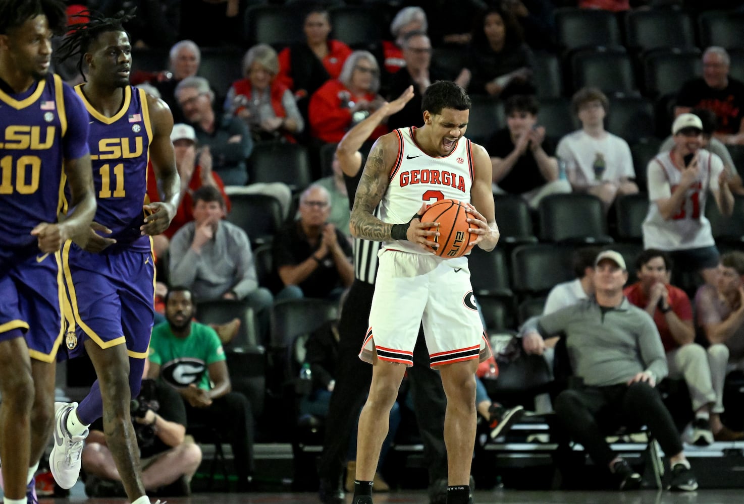 Georgia vs LSU basketball 