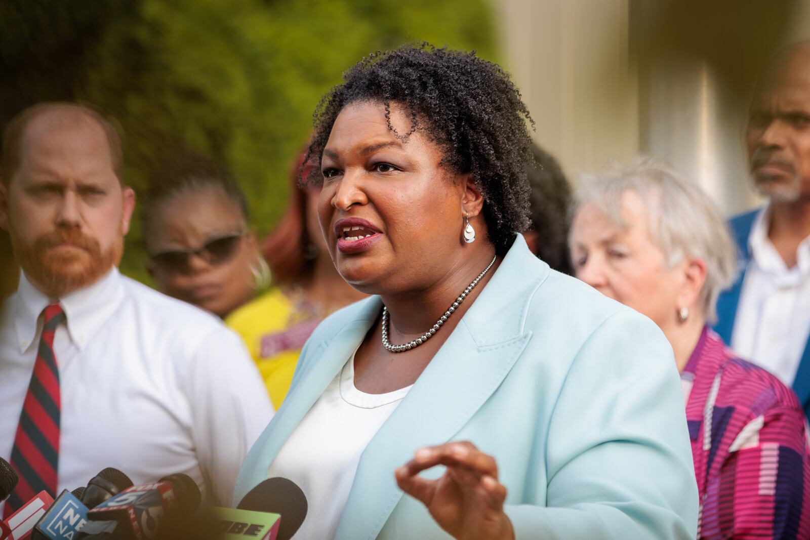 Two-time Georgia gubernatorial candidate Stacey Abrams, a Democrat, is launching a PAC. 