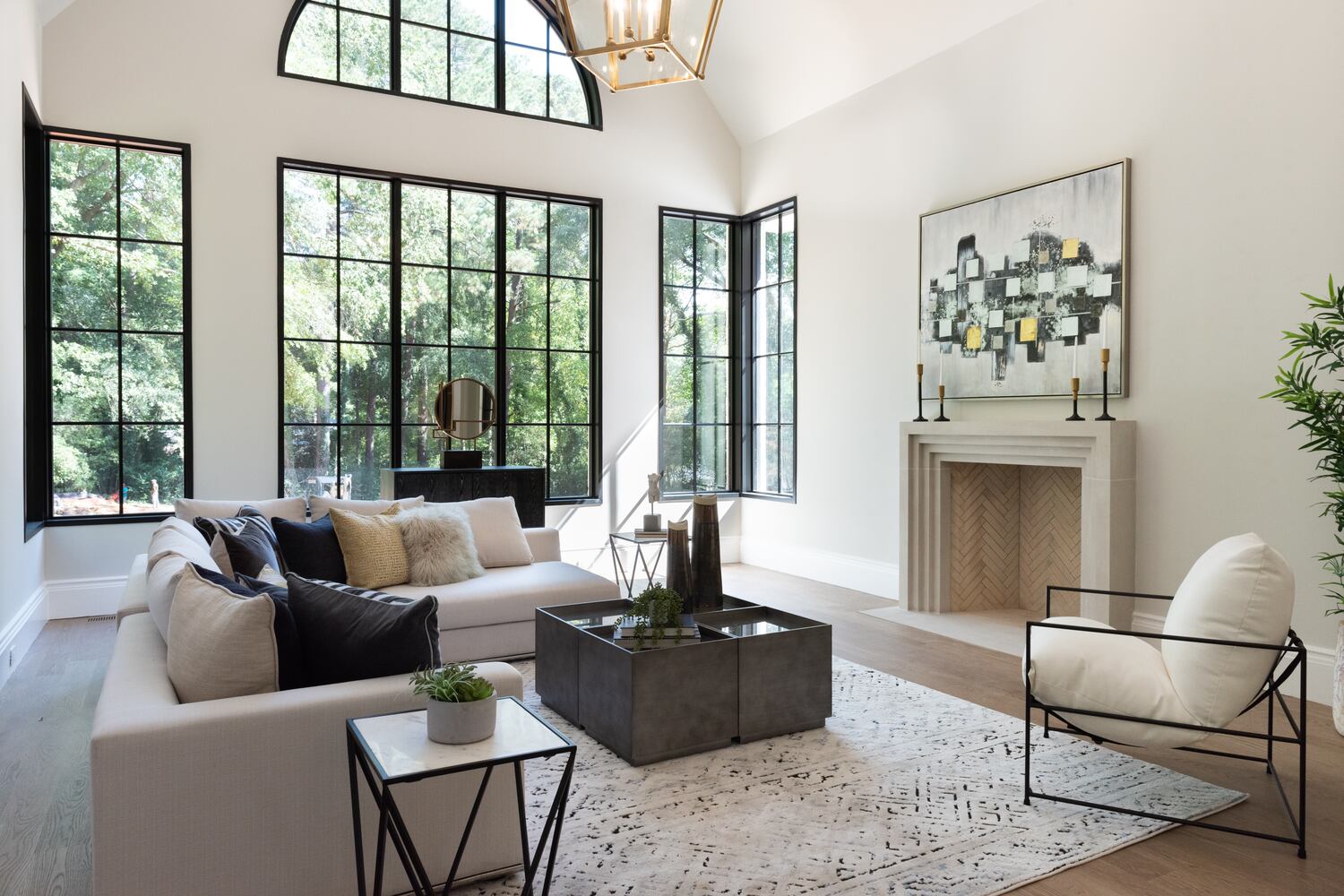 Spectacular new construction sits on 1.5 acres in heart of Buckhead