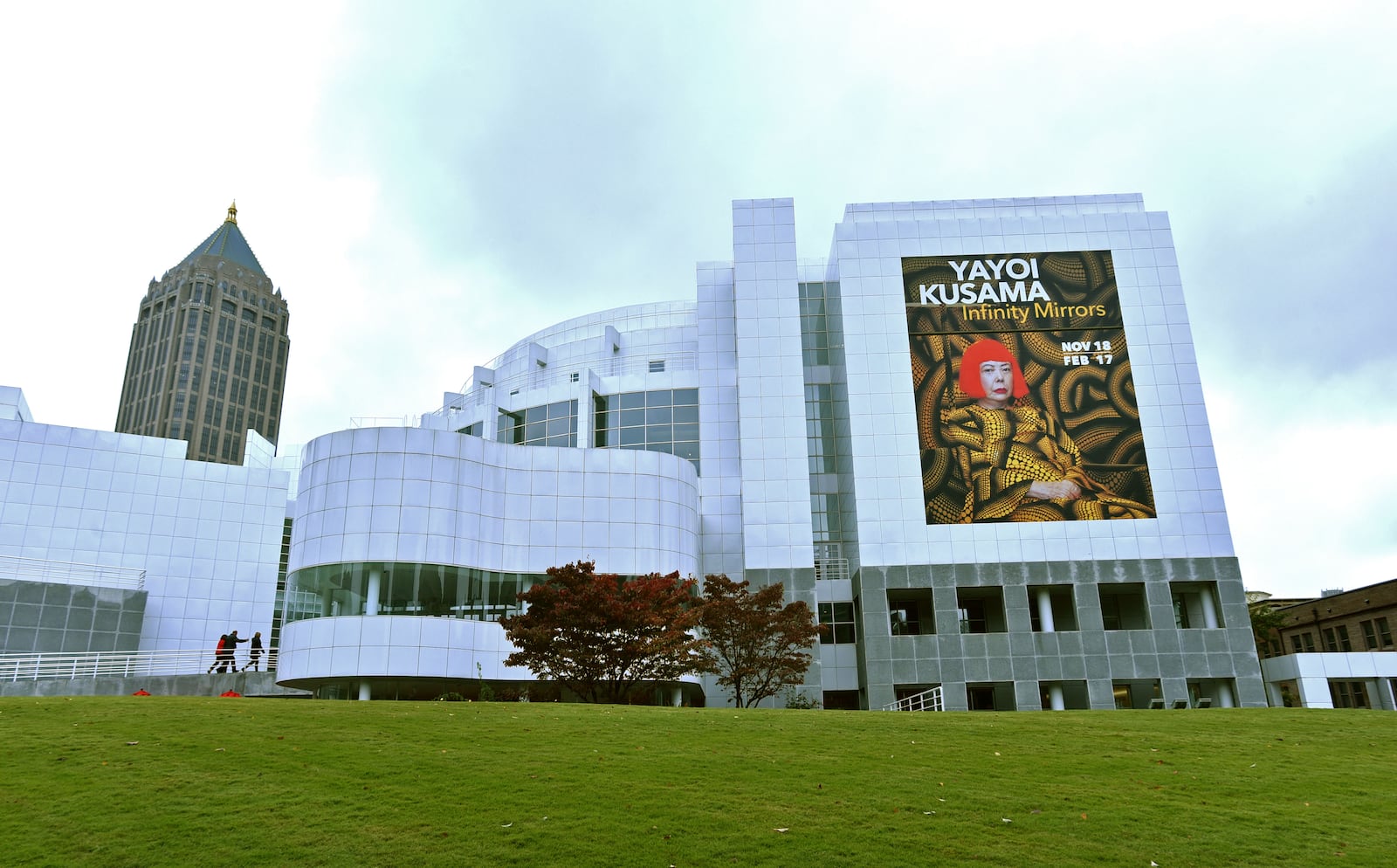 The High Museum of Art was used in film "Black Panther" as a British museum.  (Hyosub Shin / AJC file)