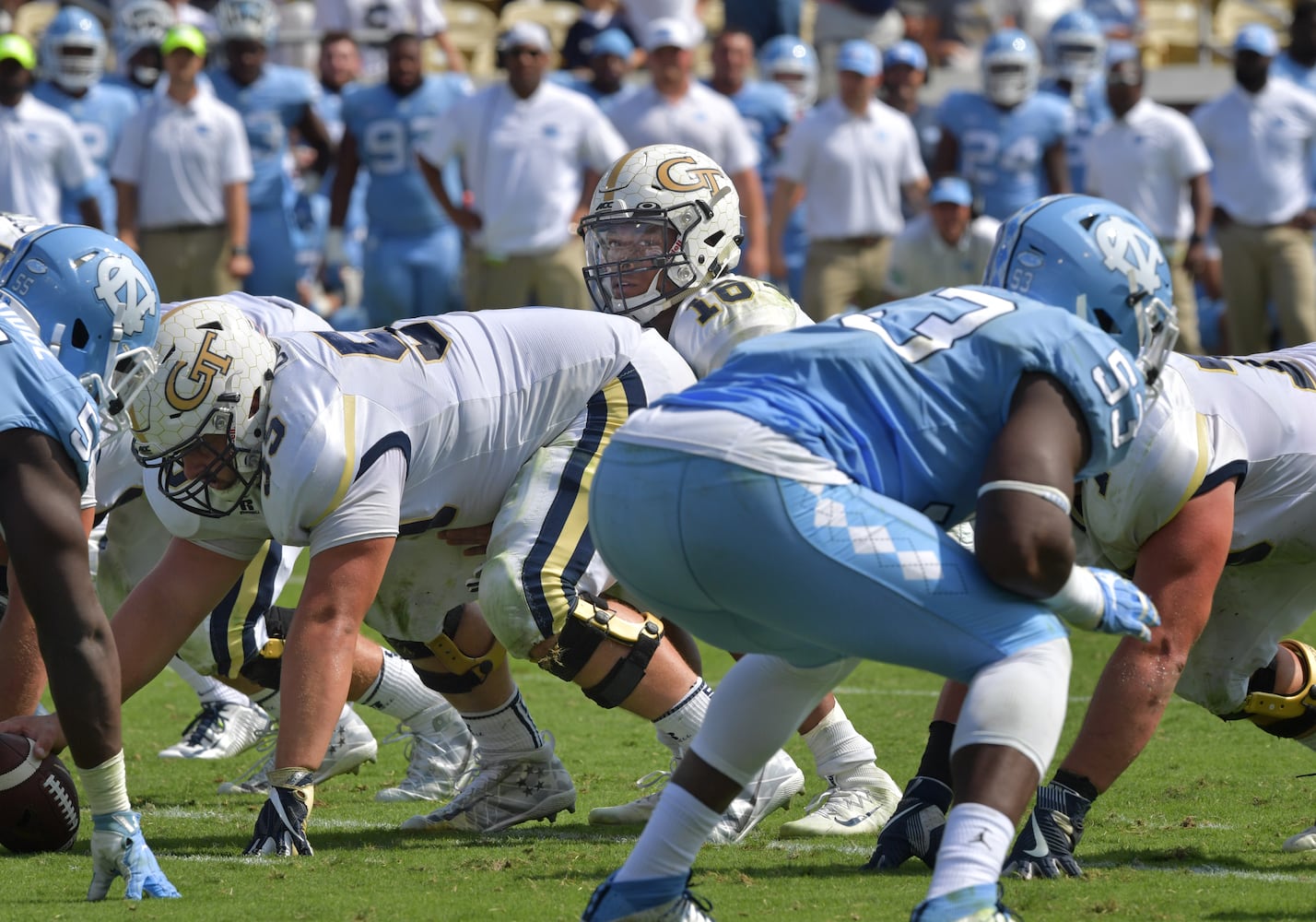 Photos: Georgia Tech cruises past North Carolina