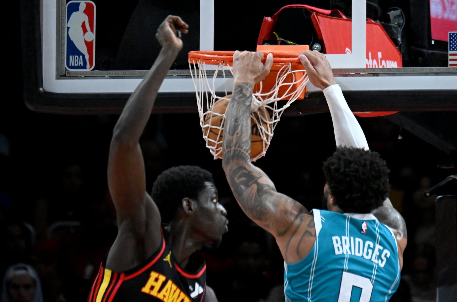 Hawks vs Hornets photo